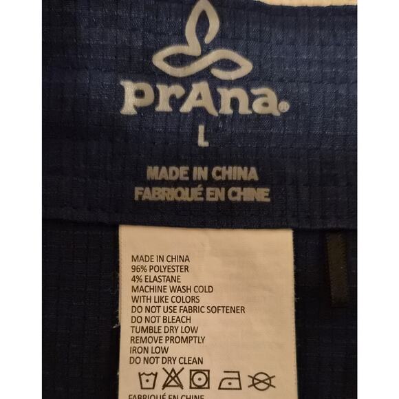 2 Pairs Prana Running Shorts Women S Large Navy And Black - Picture 5 of 7